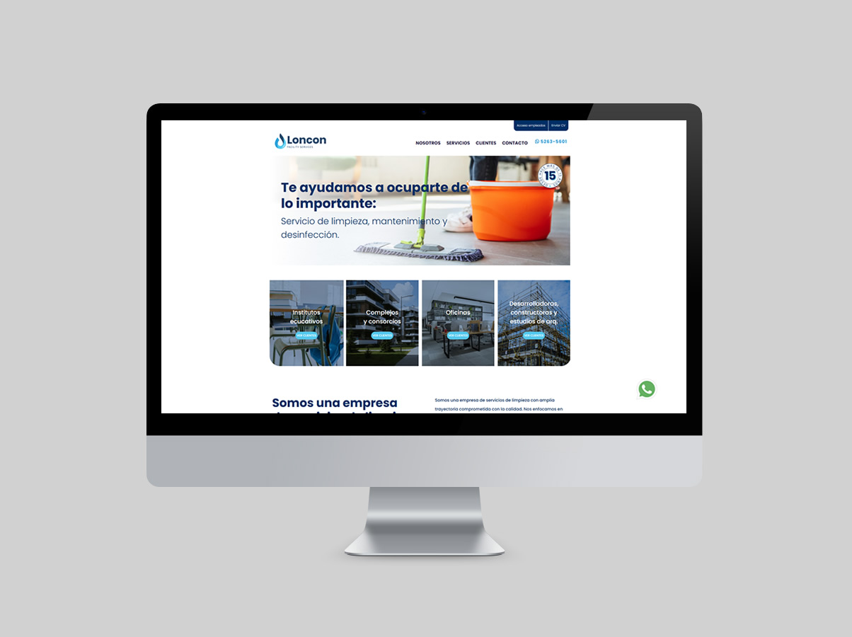 LONCON - Posicionamiento de marca y rediseño de logotipo